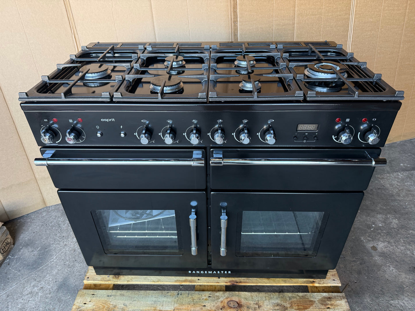 Rangemaster esprit 110 Dual Fuel FSD Black/chrome