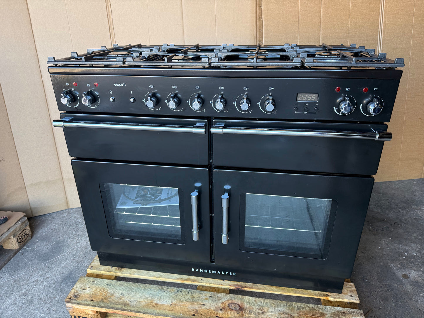 Rangemaster esprit 110 Dual Fuel FSD Black/chrome
