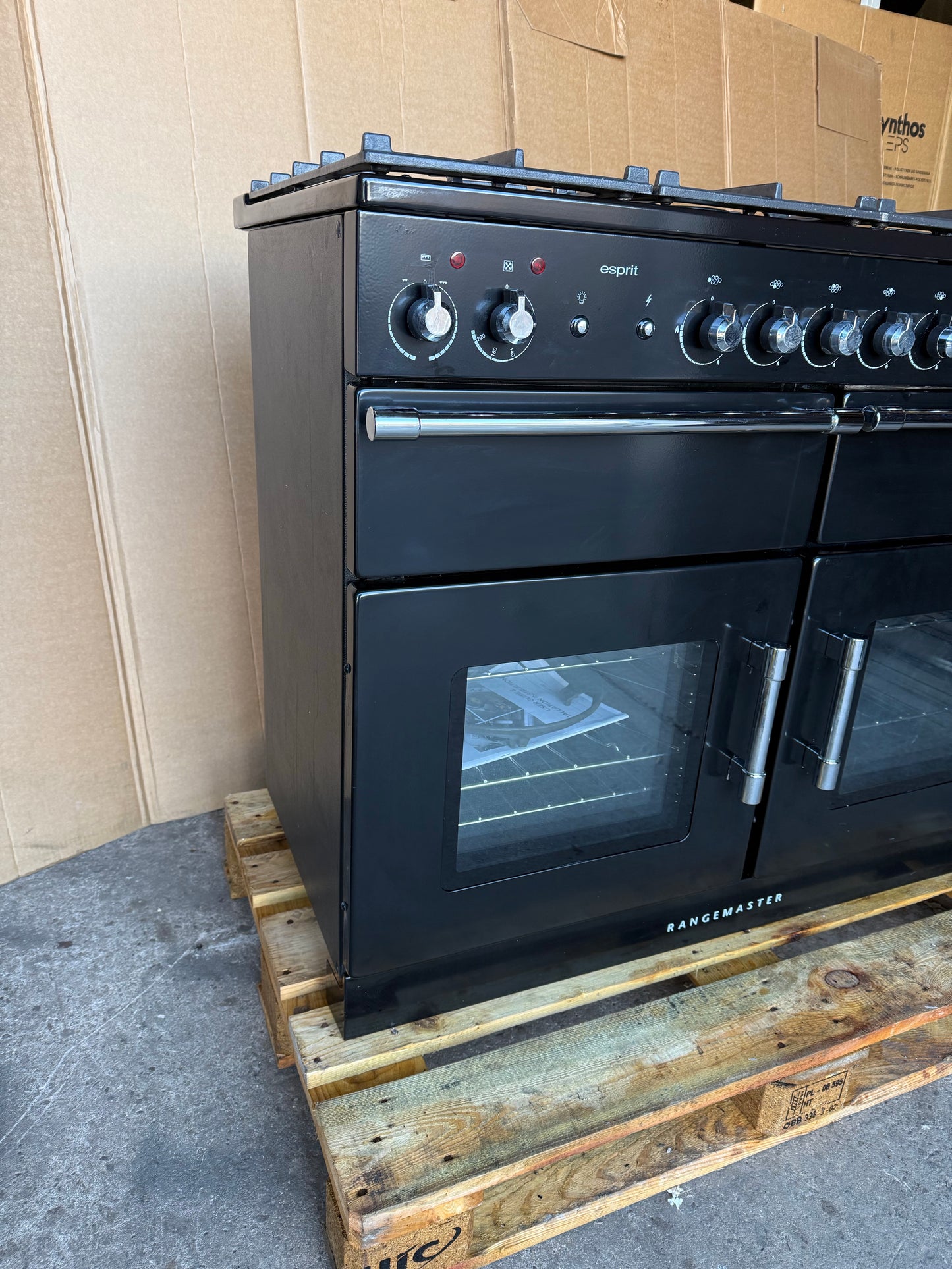 Rangemaster esprit 110 Dual Fuel FSD Black/chrome