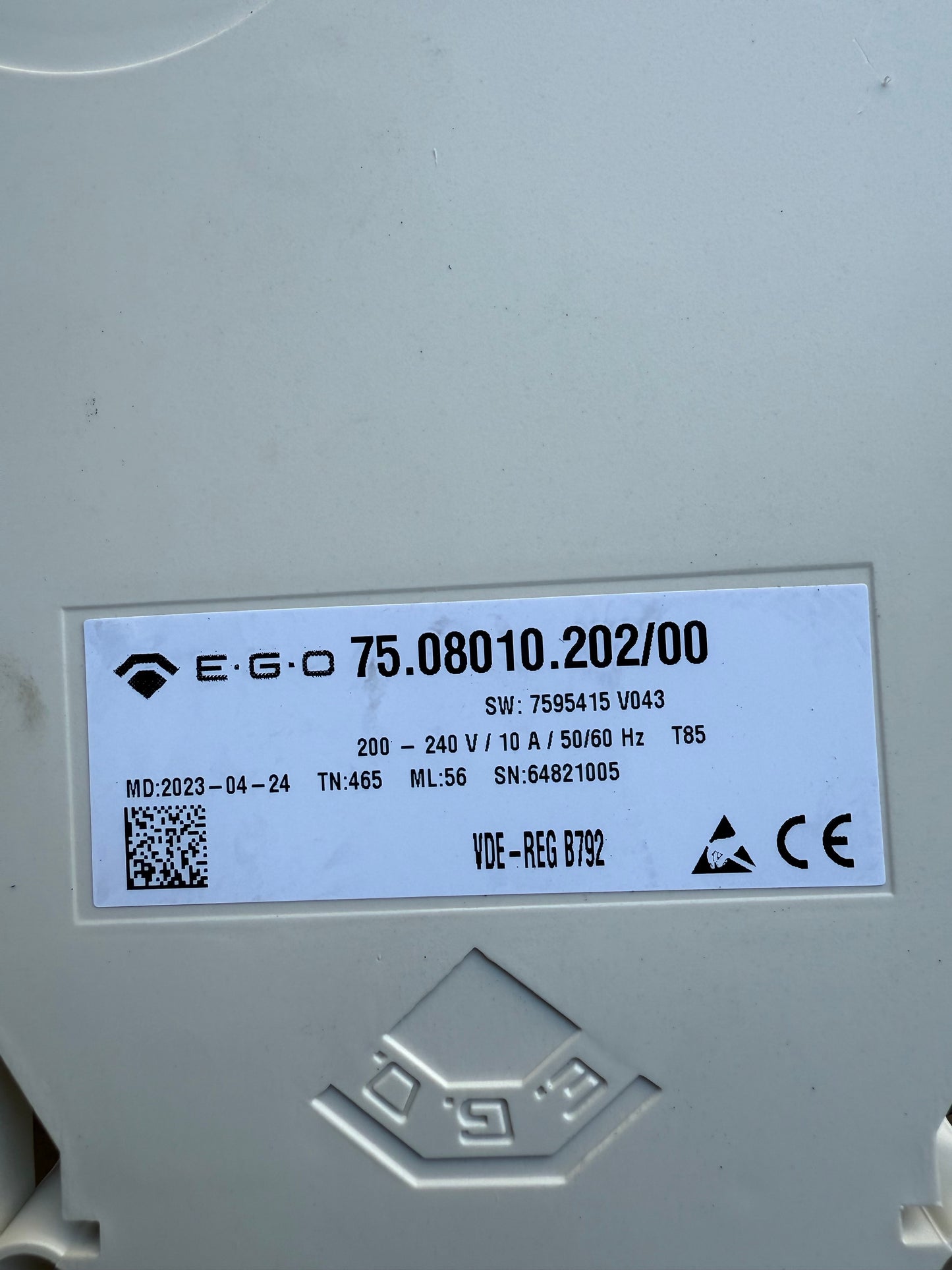 RANGEMASTER INDUCTION COIL UNIT