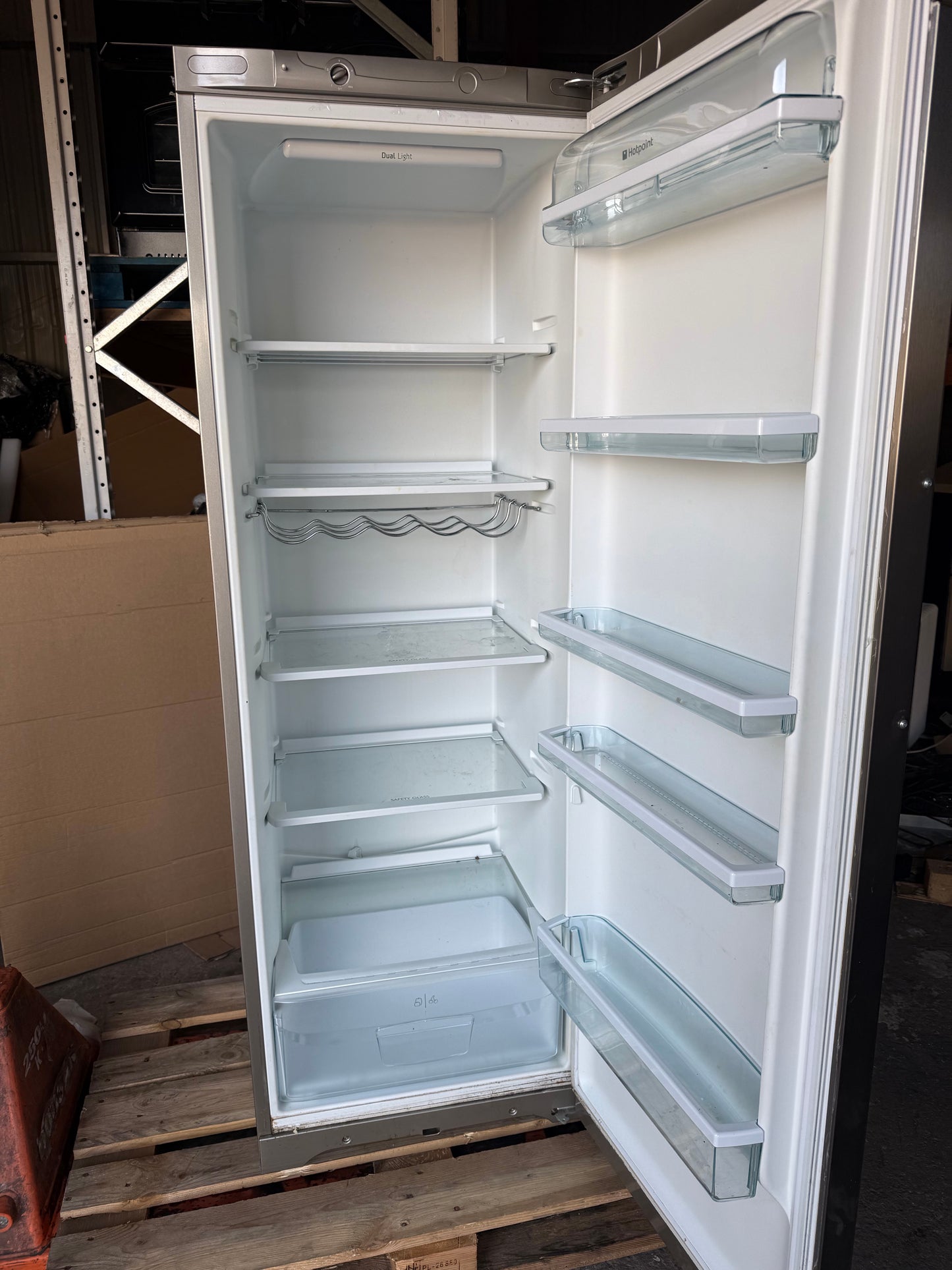 HOTPOINT RL175X INOX LARDER FRIDGE