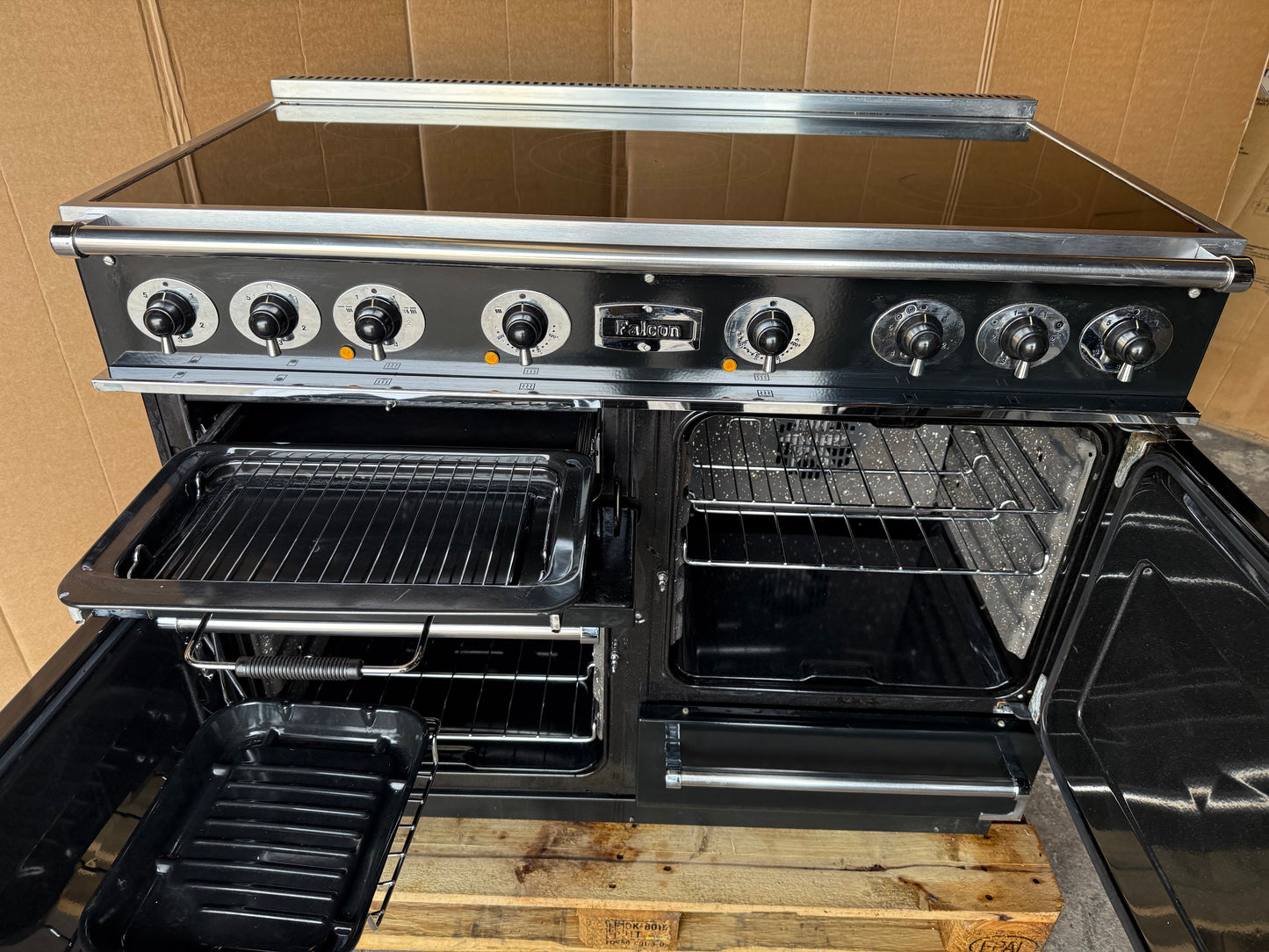 FALCON 1082 CERAMIC BLACL ALL ELECTRIC