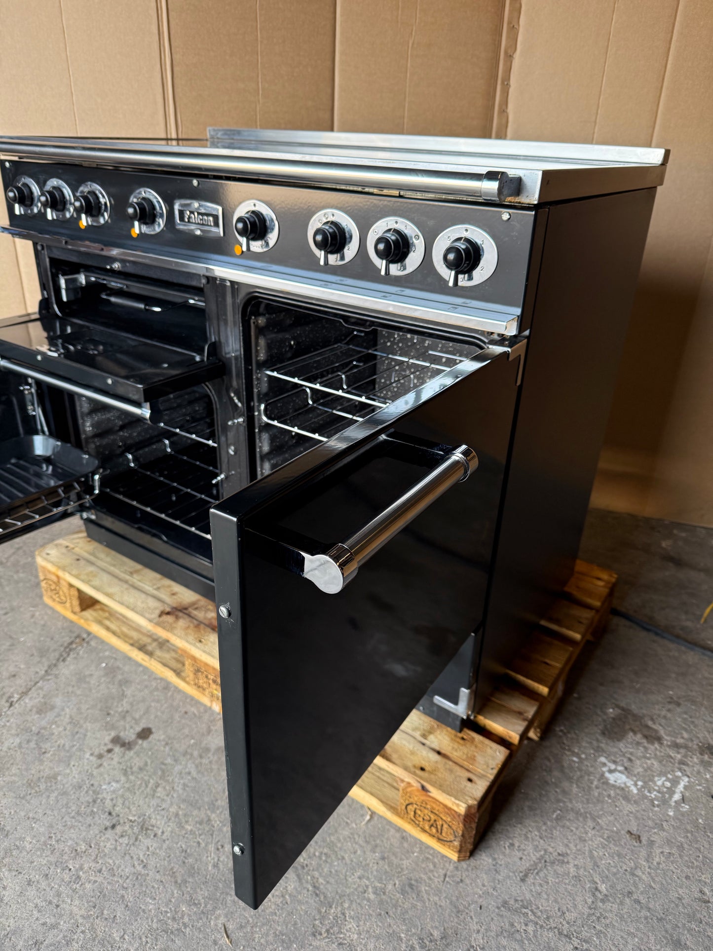 FALCON 1082 CERAMIC BLACL ALL ELECTRIC