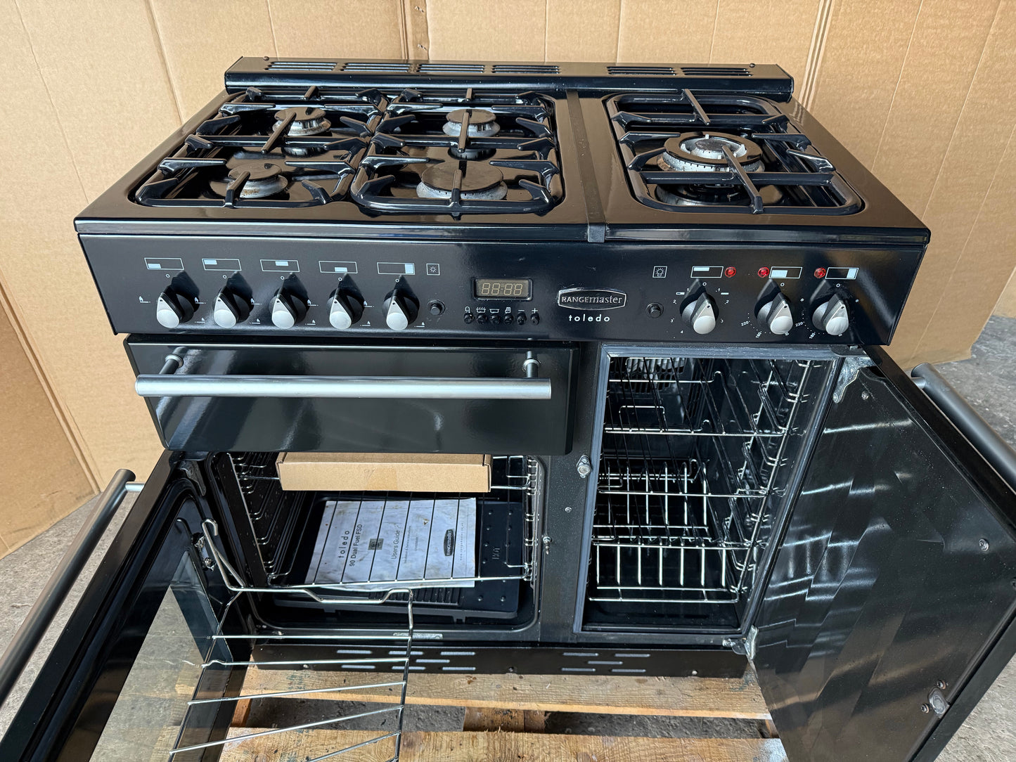 RANGEMASTER TOLEDO 90 DUAL FUEL FSD BLACK