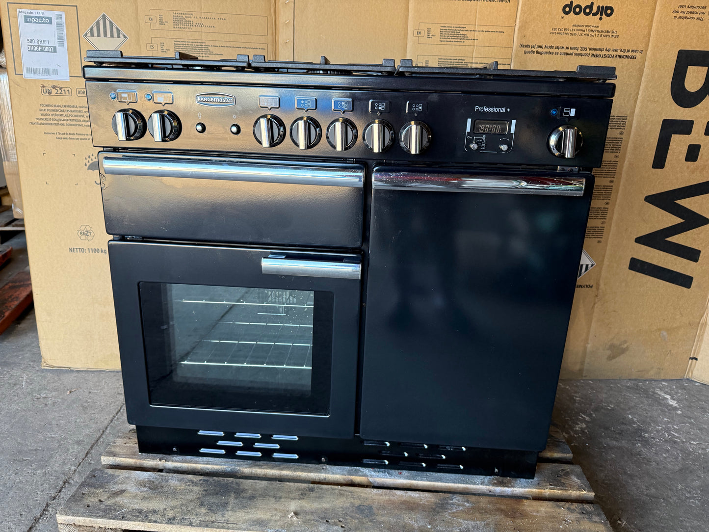 RANGEMASTER PROFESSIONAL PLUS 100 DUAL FUEL FSD COOKER