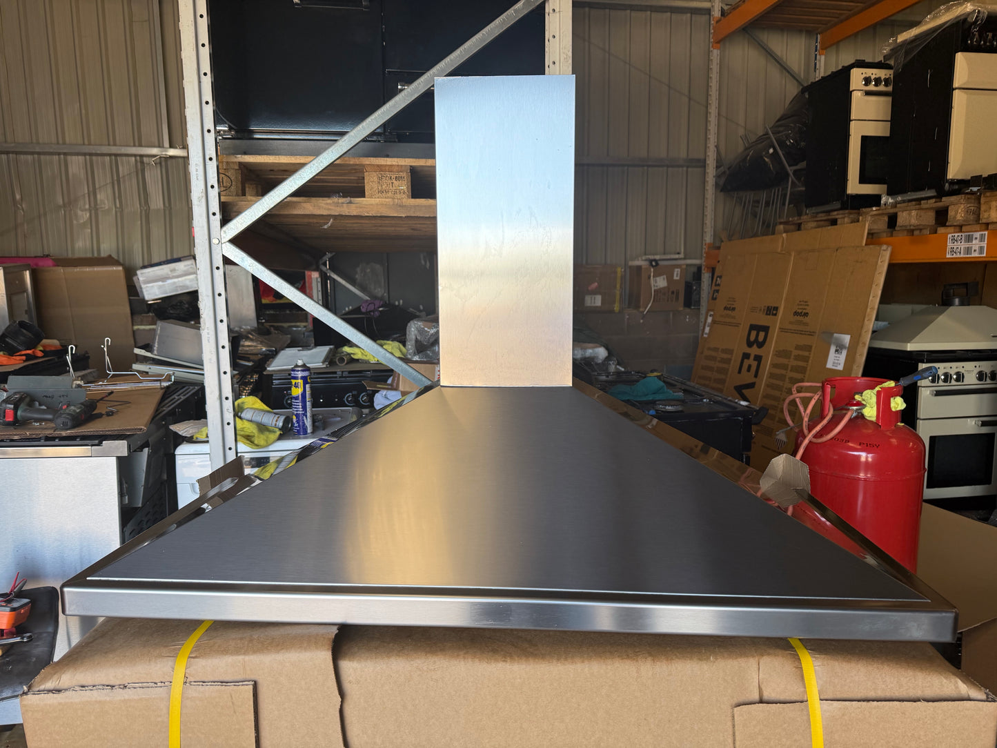 RANGEMASTER 110CM STAINLESS STEEL EXTRACTOR HOOD