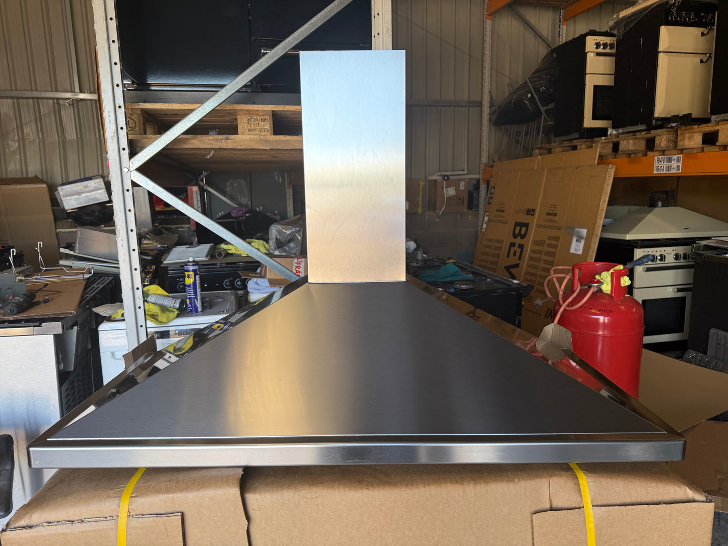 RANGEMASTER 110CM STAINLESS STEEL EXTRACTOR HOOD