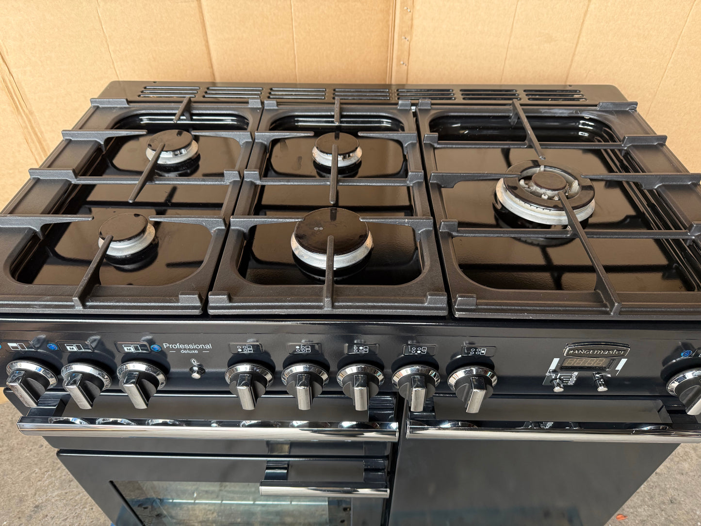 RANGEMASTER PROFESSIONAL DELUXE 100 FSD DUAL FUEL BLACK