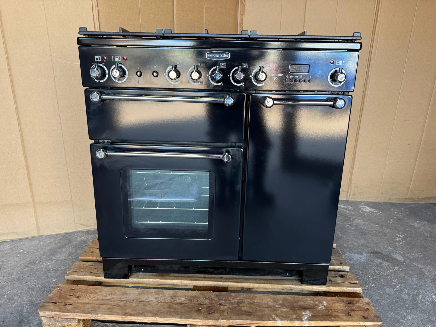RANGEMASTER KITCHENER 90 DUAL FUEL FSD WITH HOOD