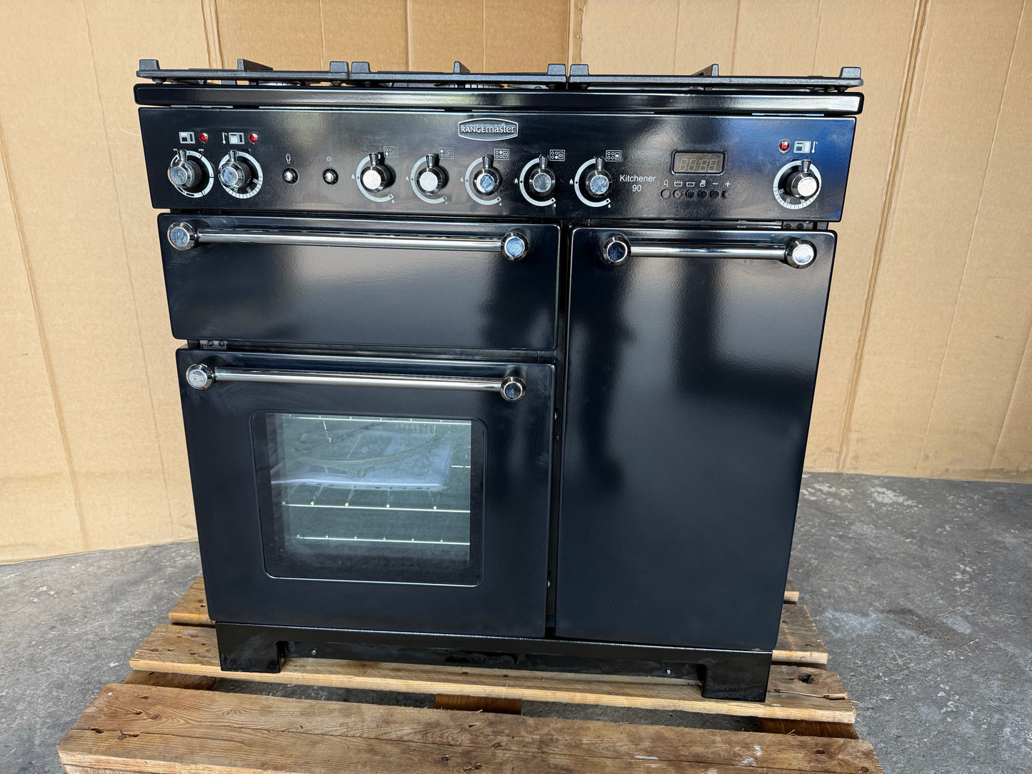 RANGEMASTER KITCHENER 90 DUAL FUEL FSD WITH HOOD
