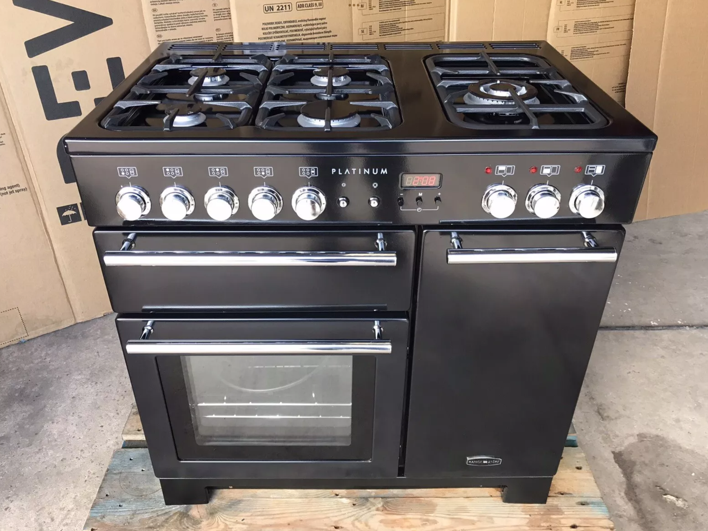 Rangemaster Platinum 90 Dual Fuel FSD Black
