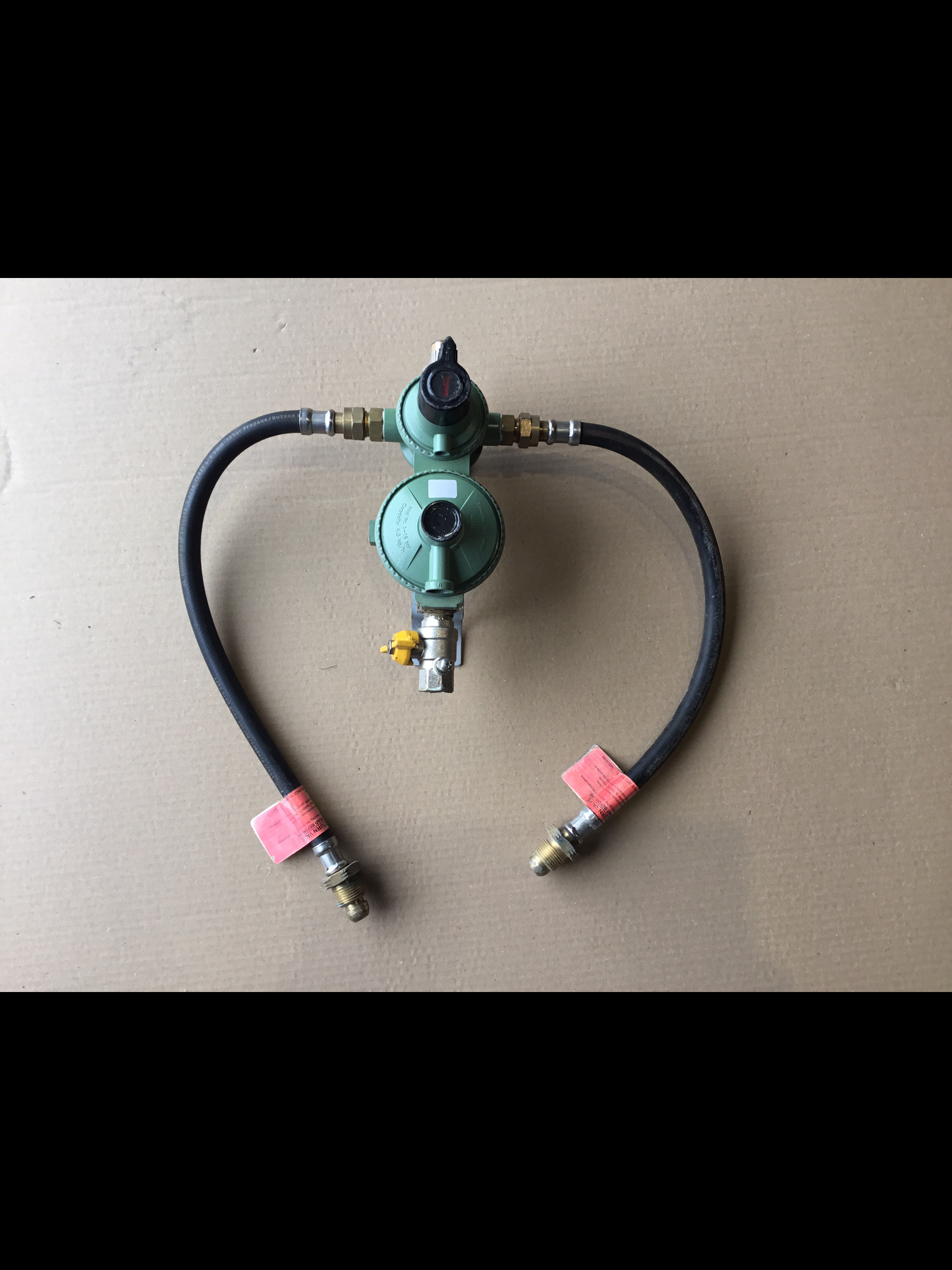LPG PROPANE CYLINDER GAS REGULATOR 2 CYLINDER AUTOMATIC GAS CHANGEOVER KIT