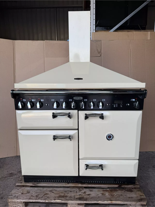 RANGEMASTER ELAN 110 DUAL FUEL CREAM WITH HOOD