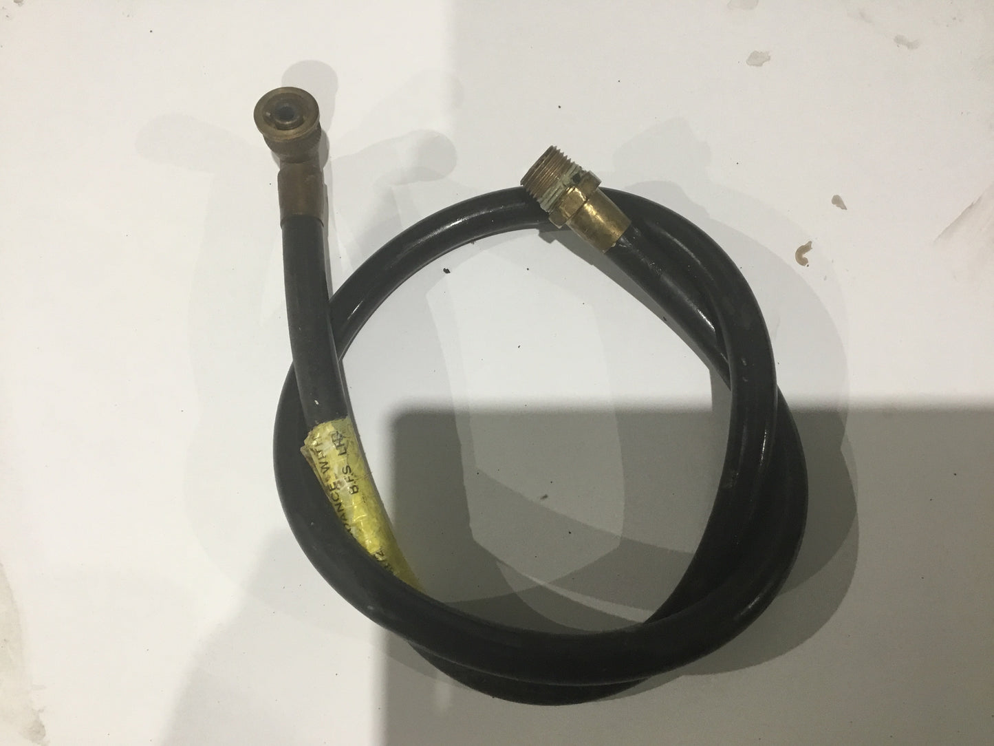 100 OVEN COOKER GAS PIOE HISE BAYONET STRAIGHT CONNECTOR 3FT 6” pipe