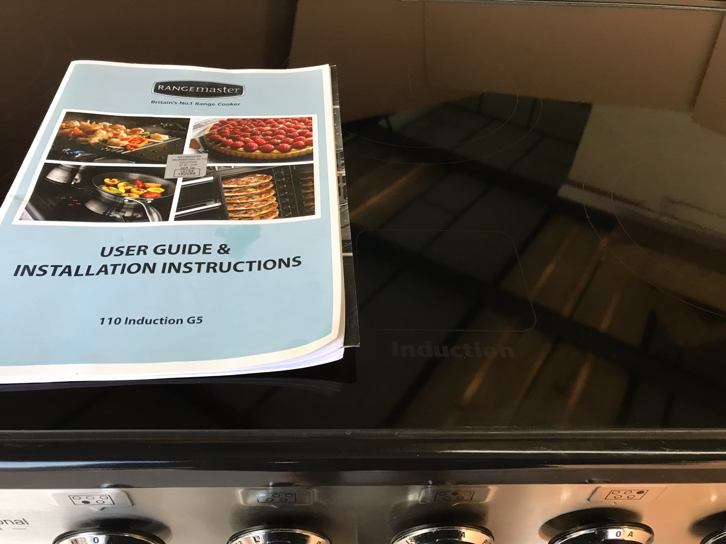 RANGEMASTER PROFESSIONAL DELUXE 110 G5 INDUCTION STAINLESS STEEL
