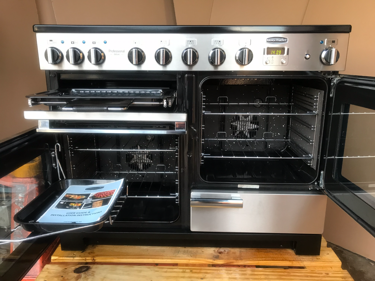 RANGEMASTER PROFESSIONAL DELUXE 110 G5 INDUCTION STAINLESS STEEL