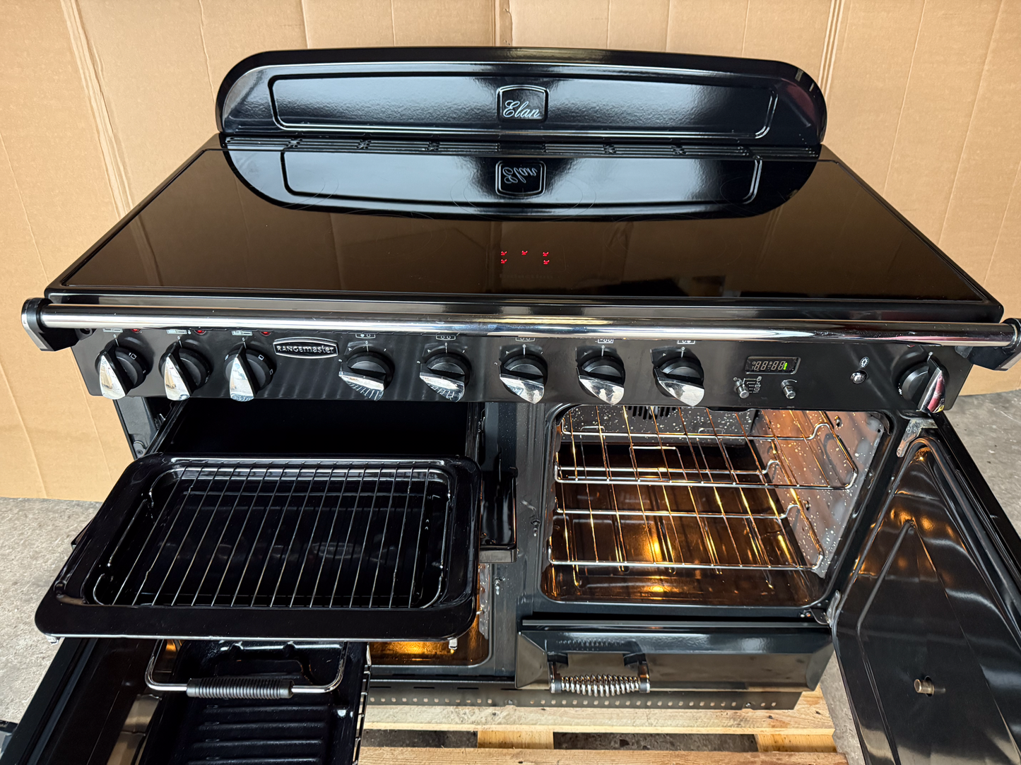 RANGEMASTER ELAN 110 INDUCTION BLACK