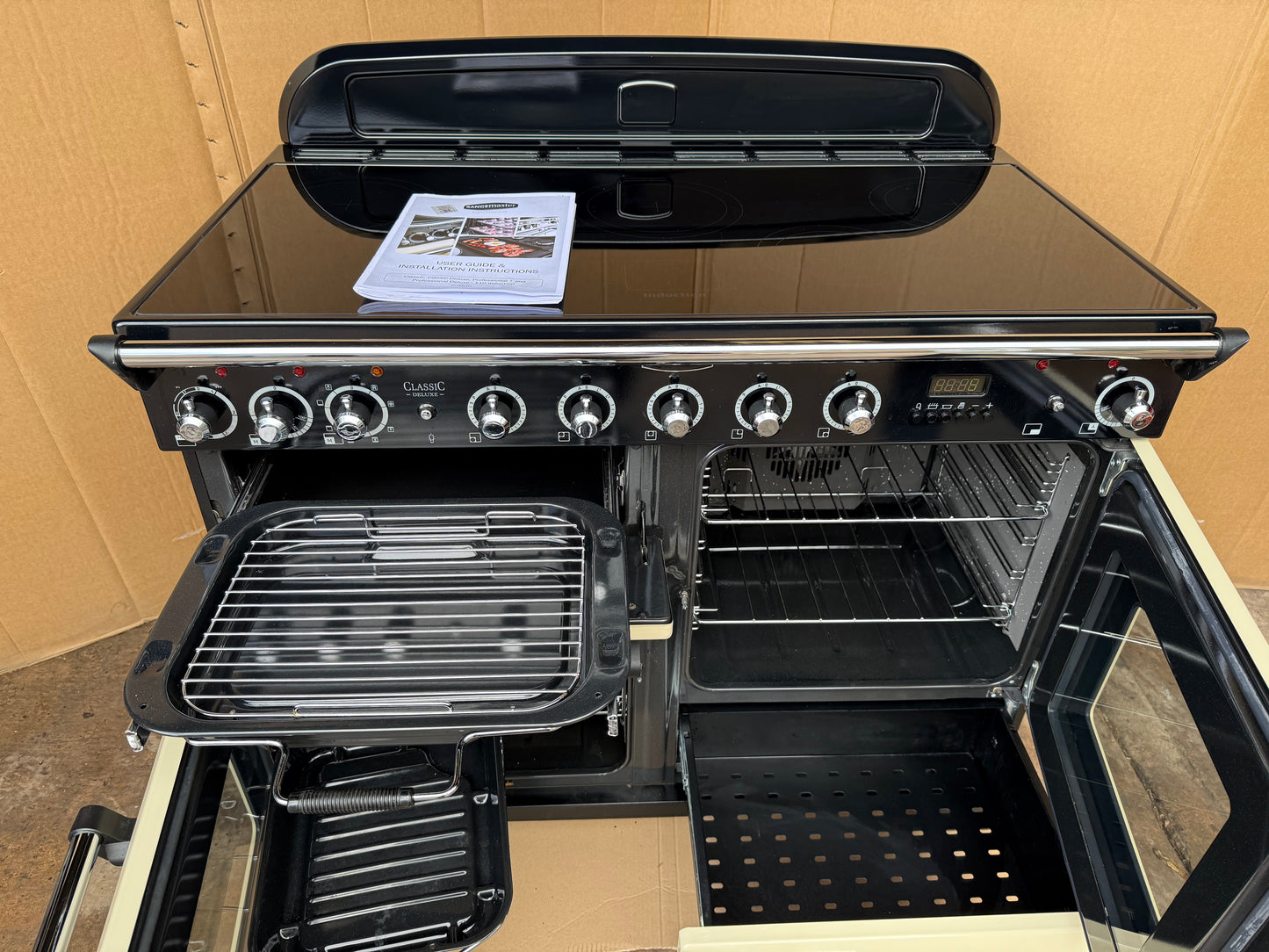 RANGEMASTER CLASSIC DELUXE 110 G5 INDUCTION ALL ELECTRIC COOKER