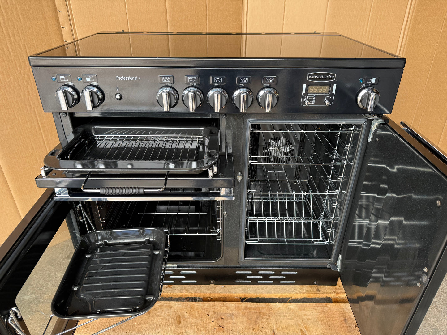 RANGEMASTER PROFESSIONAL PLUS 100 INDUCTION ALL ELECTRIC COOKER