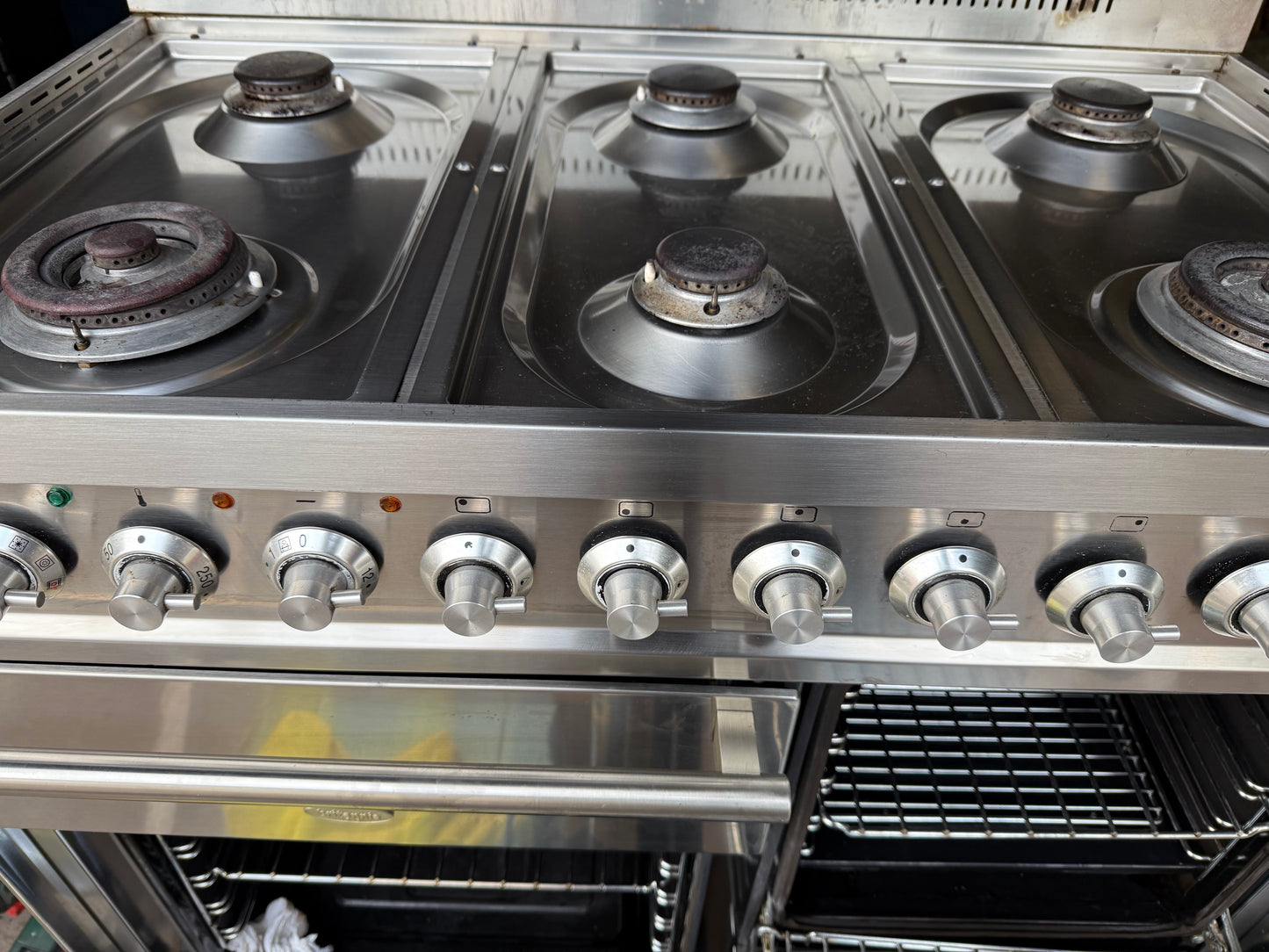 Britannia Range Cooker 100cm Dual Fuel FSD Stainless Steel