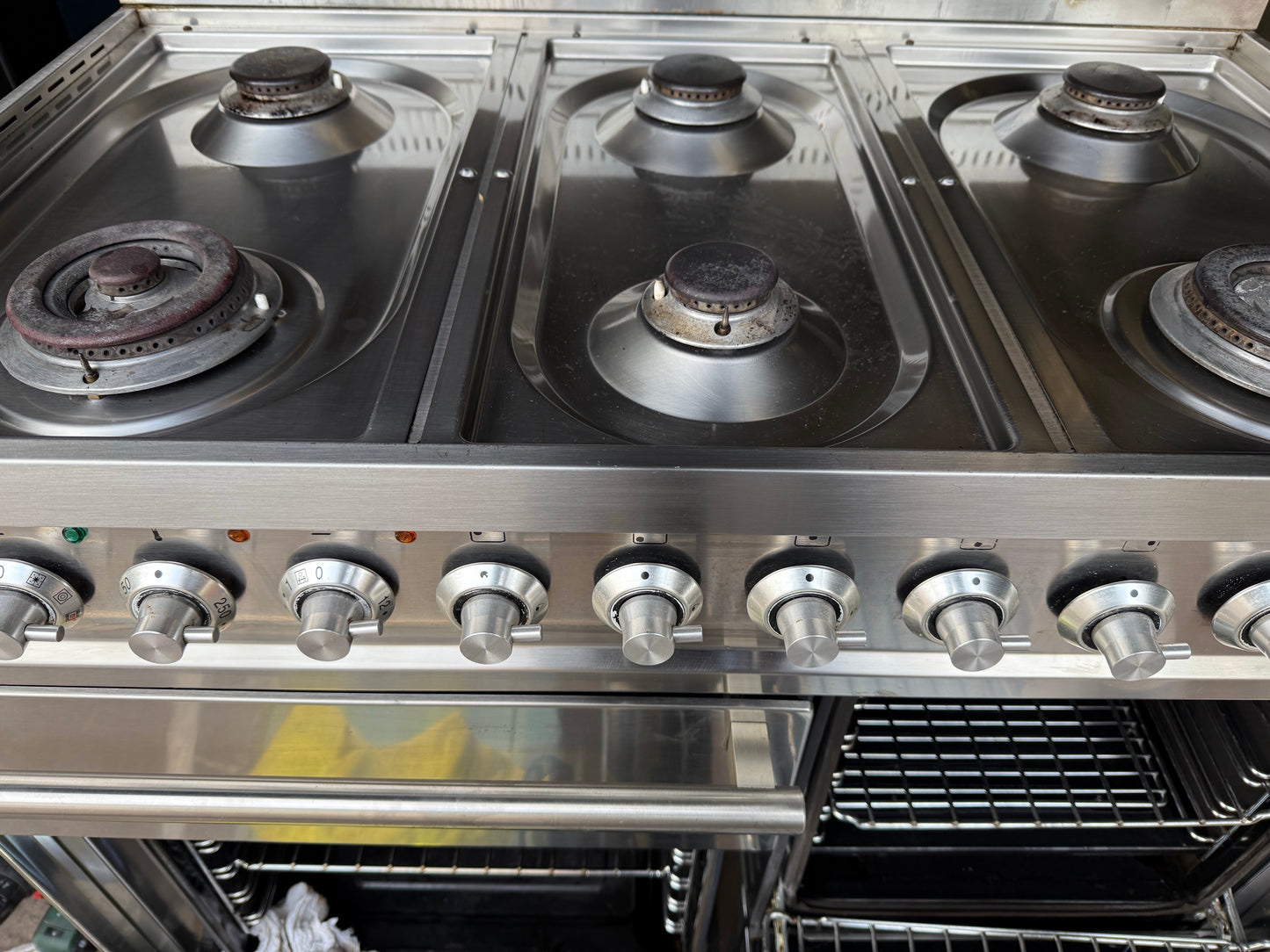 Britannia Range Cooker 100cm Dual Fuel FSD Stainless Steel