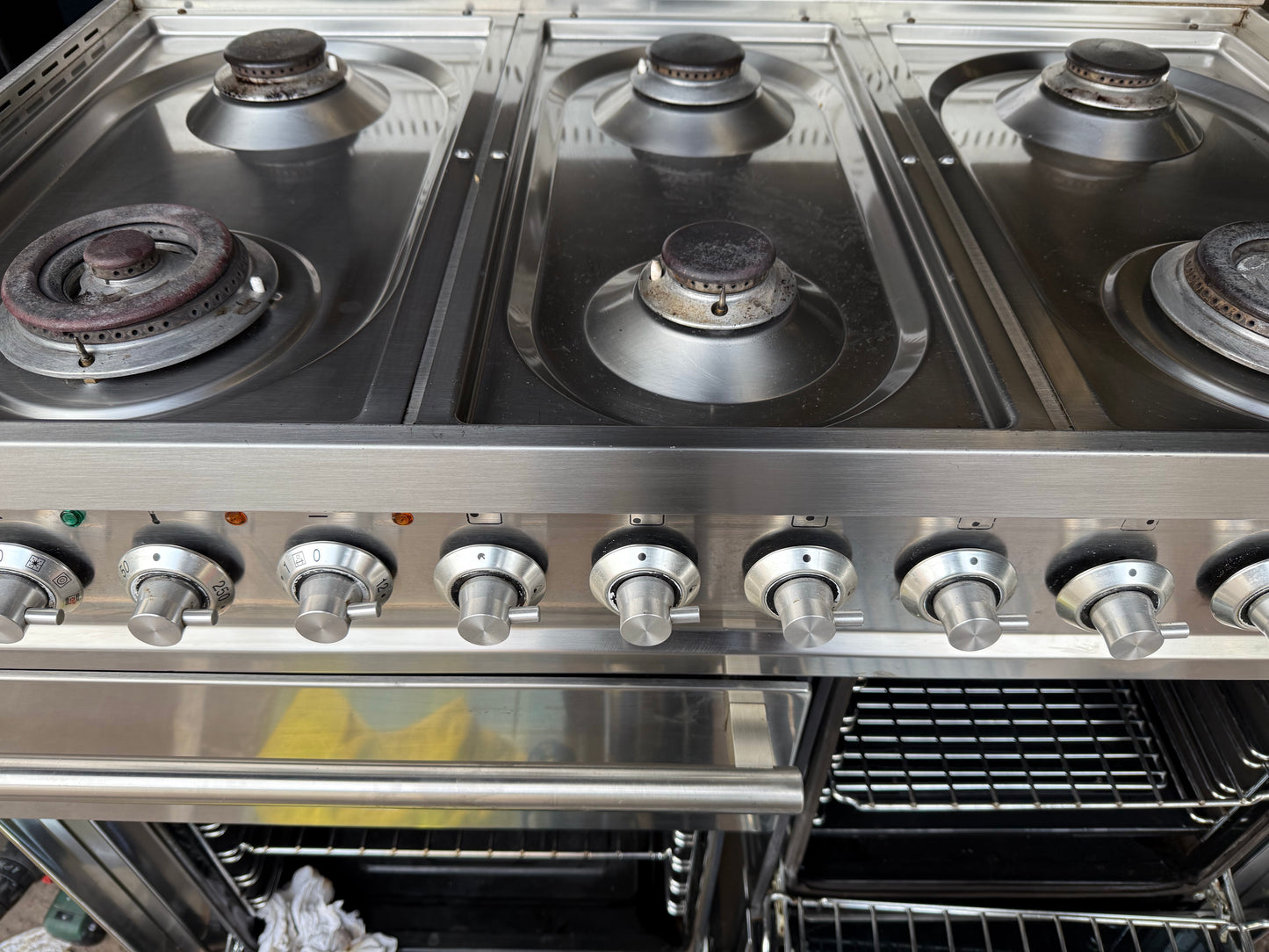 Britannia Range Cooker 100cm Dual Fuel FSD Stainless Steel