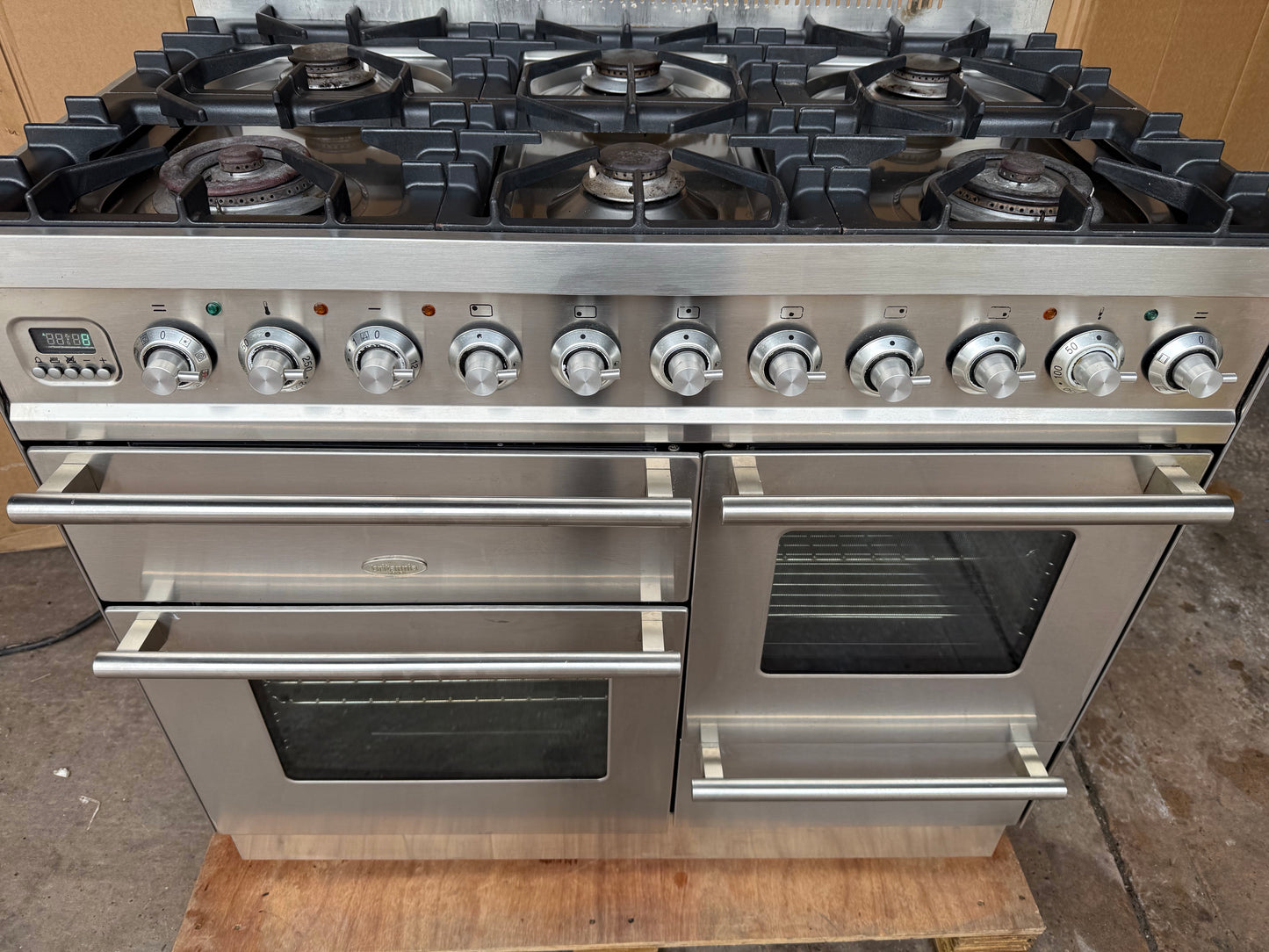 Britannia Range Cooker 100cm Dual Fuel FSD Stainless Steel