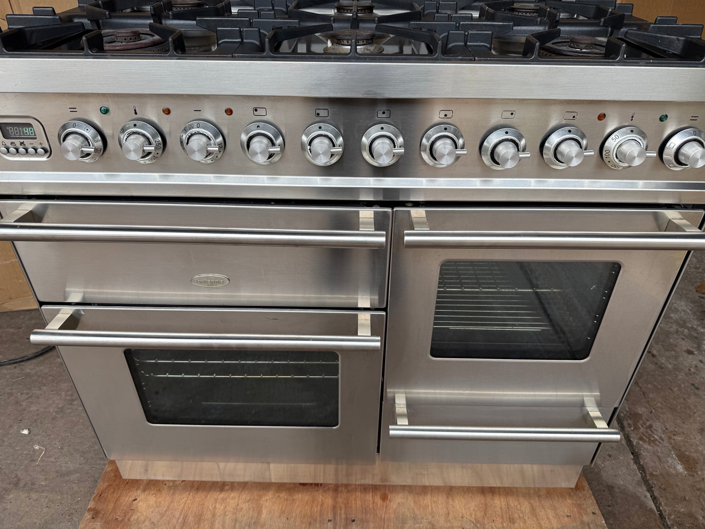 Britannia Range Cooker 100cm Dual Fuel FSD Stainless Steel