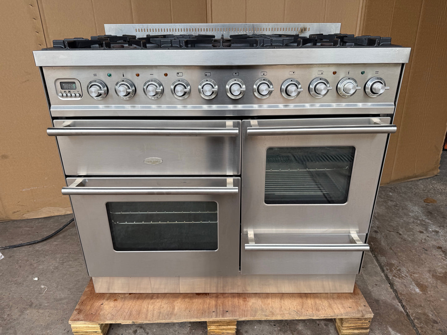 Britannia Range Cooker 100cm Dual Fuel FSD Stainless Steel