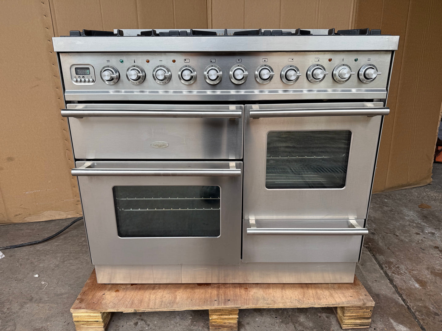 Britannia Range Cooker 100cm Dual Fuel FSD Stainless Steel