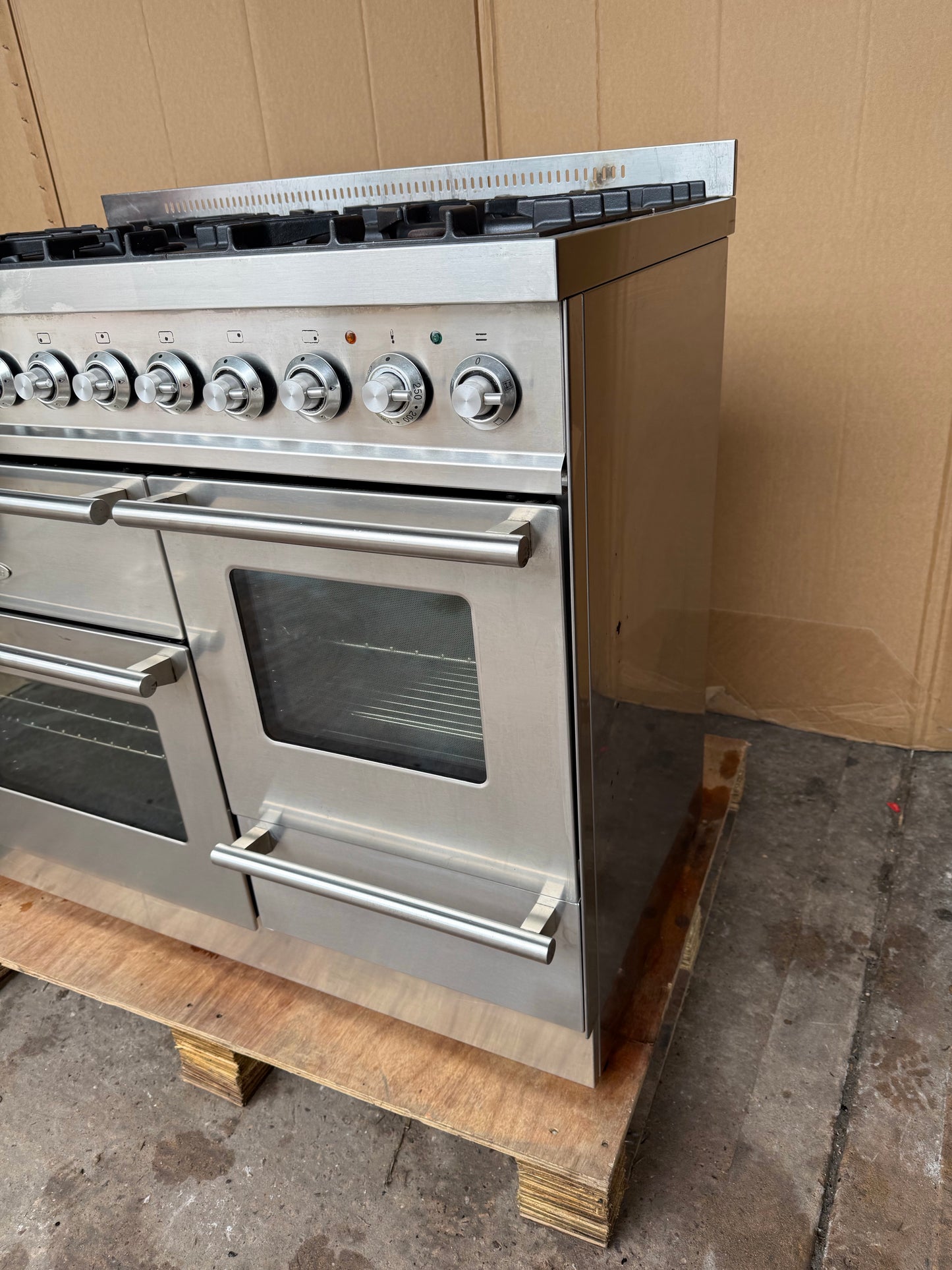 Britannia Range Cooker 100cm Dual Fuel FSD Stainless Steel