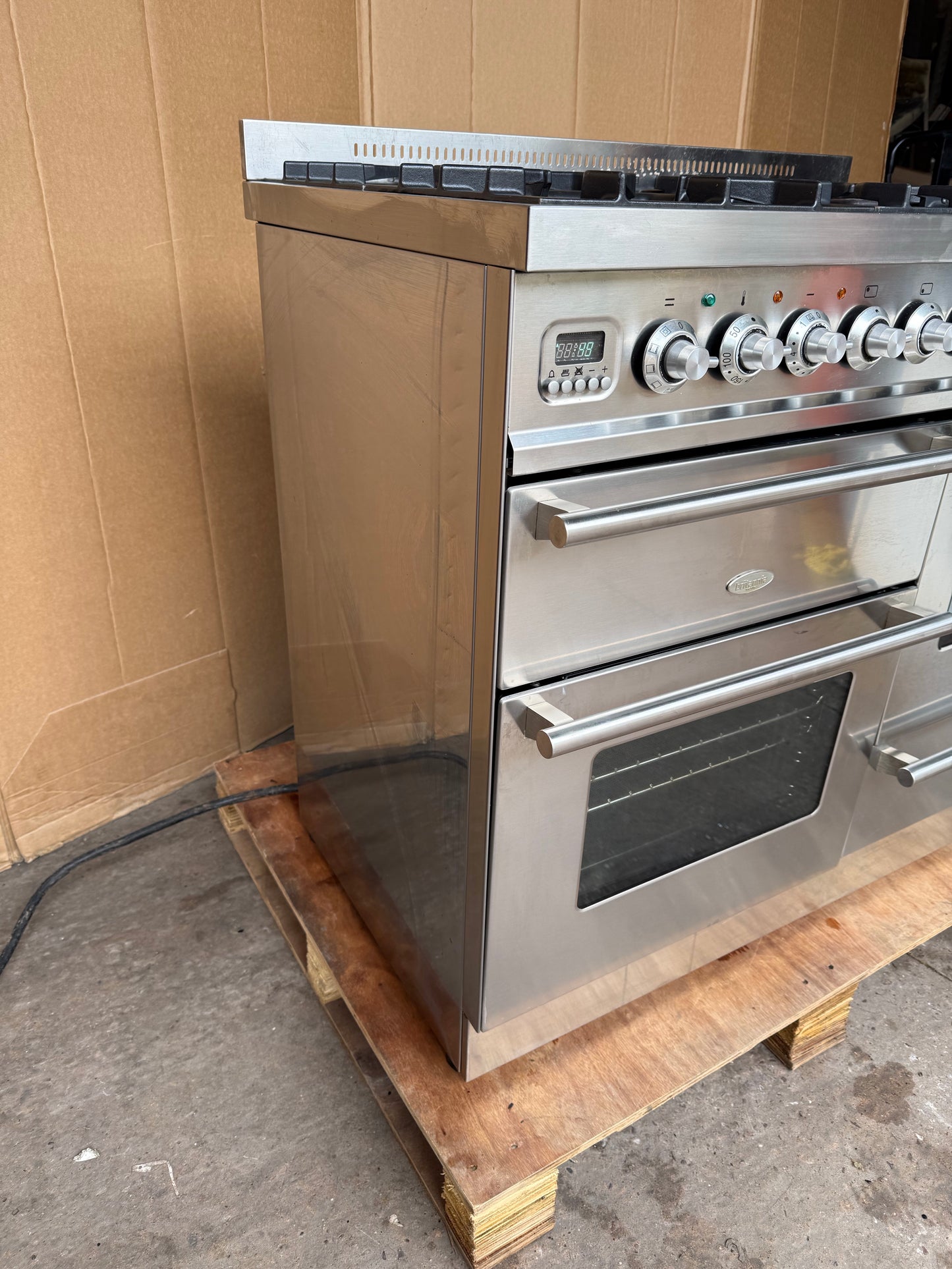 Britannia Range Cooker 100cm Dual Fuel FSD Stainless Steel
