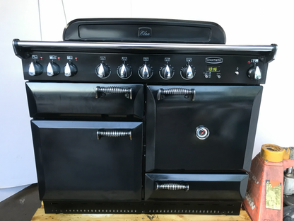 RANGEMASTER ELAN 110 INDUCTION BLACK ALL ELECTRIC COOKER