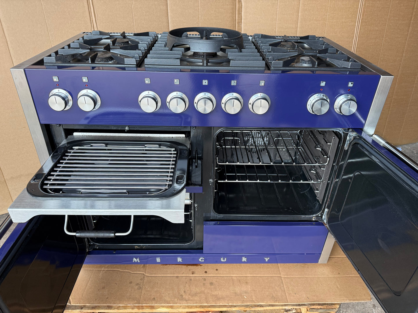 Mercury 110 Dual Fuel FSD Blueberry Chrome