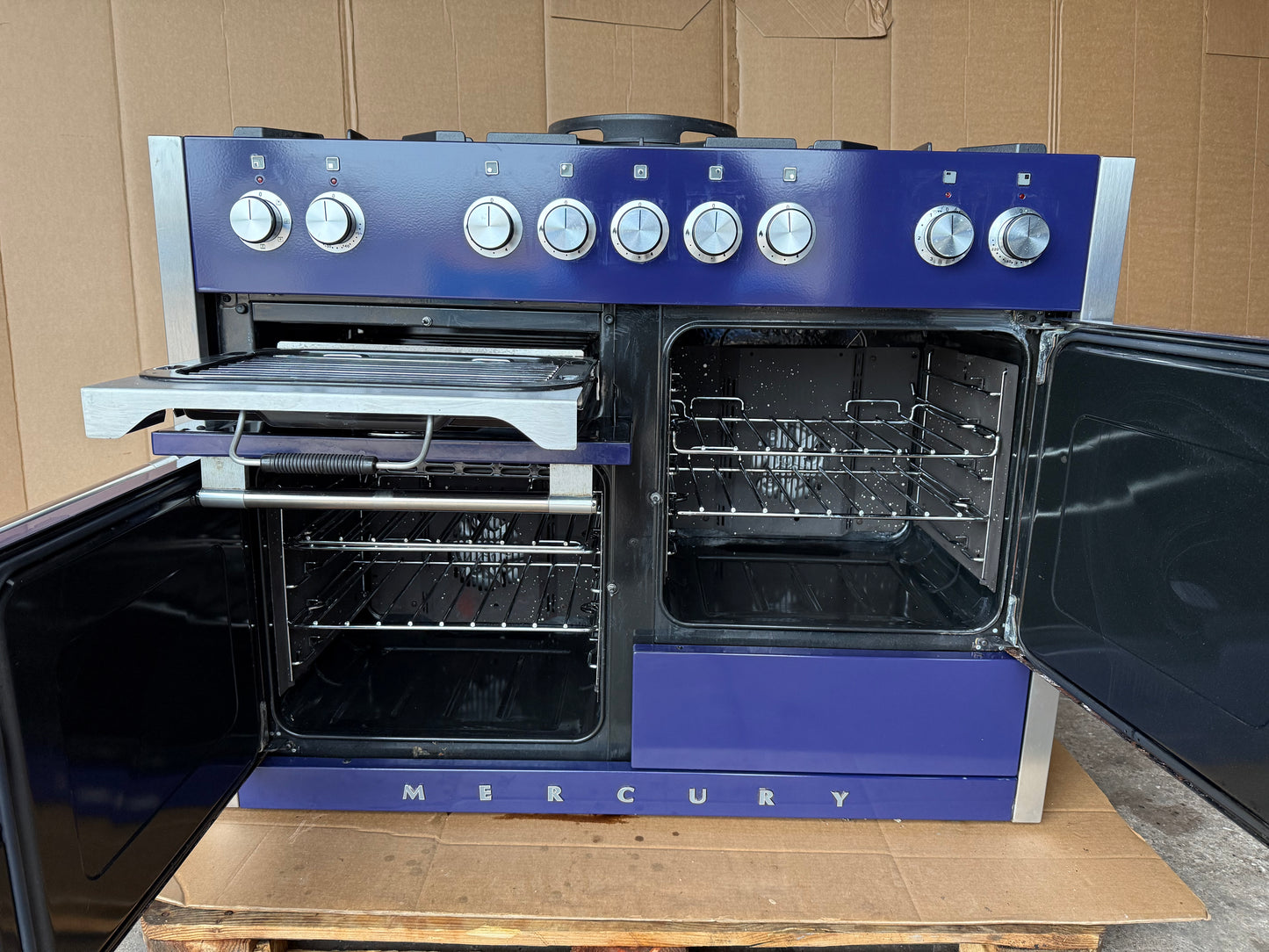 Mercury 110 Dual Fuel FSD Blueberry Chrome