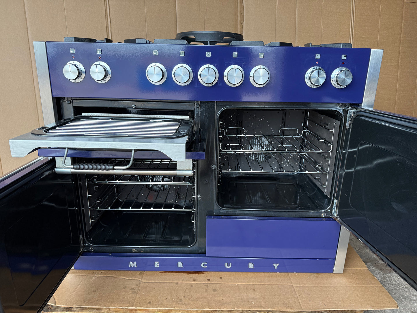 Mercury 110 Dual Fuel FSD Blueberry Chrome