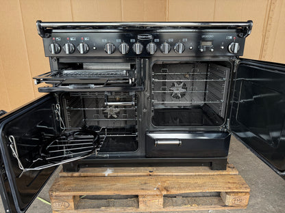 RANGEMASTER LECKFORD 110 DUAL FUEL FSD BLACL/CHROME