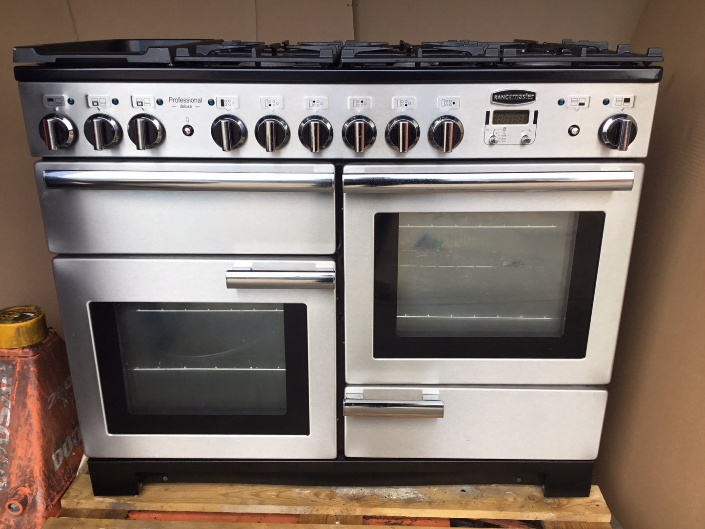 RANGEMASTER PROFESSIONAL DELUXE 110 DUAL FUEL FSD STAINLESS STEEL