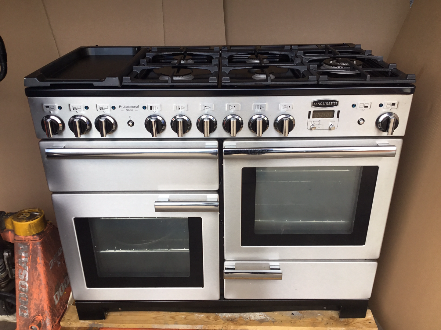 RANGEMASTER PROFESSIONAL DELUXE 110 DUAL FUEL FSD STAINLESS STEEL