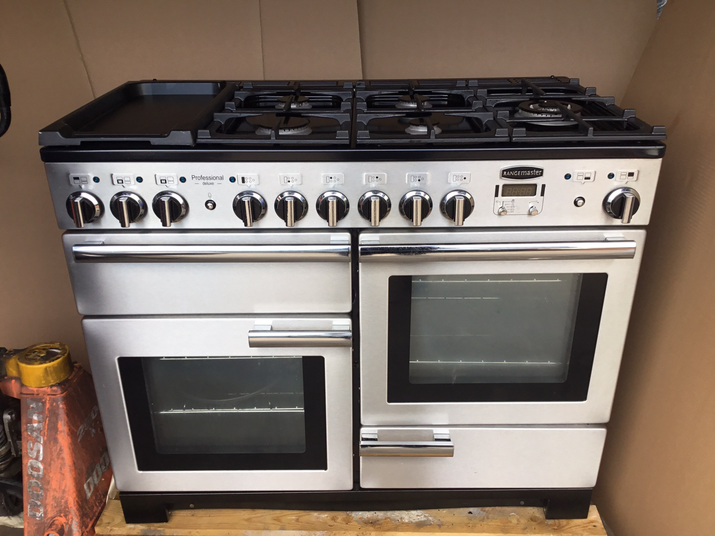 RANGEMASTER PROFESSIONAL DELUXE 110 DUAL FUEL FSD STAINLESS STEEL