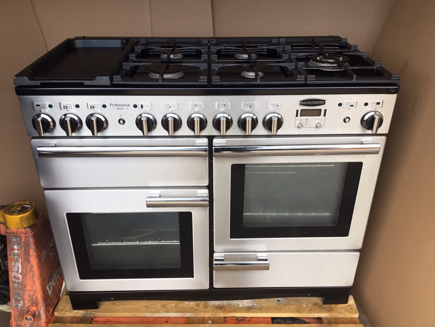 RANGEMASTER PROFESSIONAL DELUXE 110 DUAL FUEL FSD STAINLESS STEEL