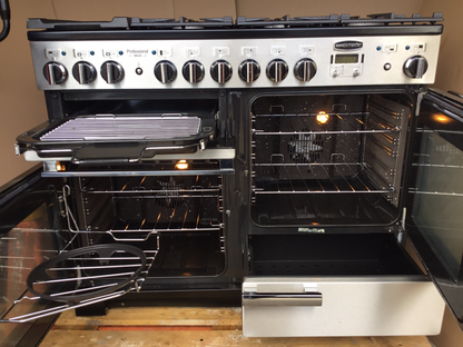 RANGEMASTER PROFESSIONAL DELUXE 110 DUAL FUEL FSD STAINLESS STEEL