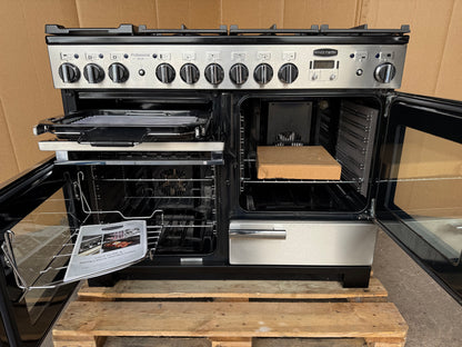 RANGEMASTER PROFESSIONAL DELUXE 110 DUAL FUEL FSD STAINLESS STEEL