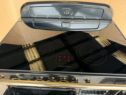 RANGEMASTER CLASSIC 90 INDUCTION ALL ELECTRIC CREAM/BRASS