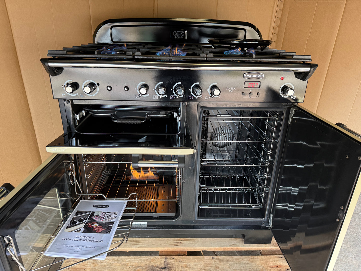 RANGEMASTER CLASSIC 100 CREAM NATURAL GAS