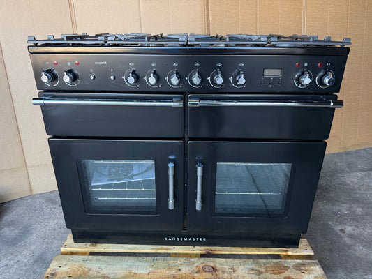 Rangemaster esprit 110 Dual Fuel FSD  Black/chrome