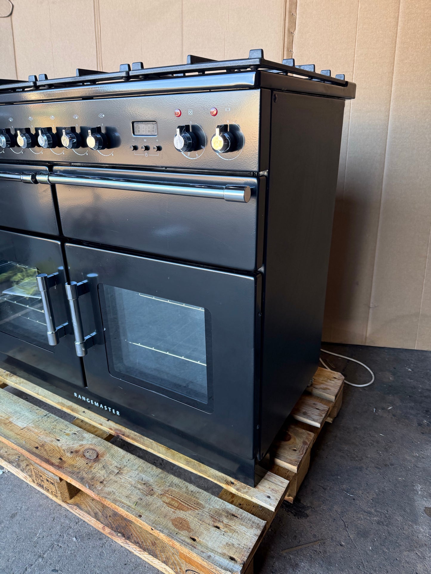 Rangemaster esprit 110 Dual Fuel FSD  Black/chrome