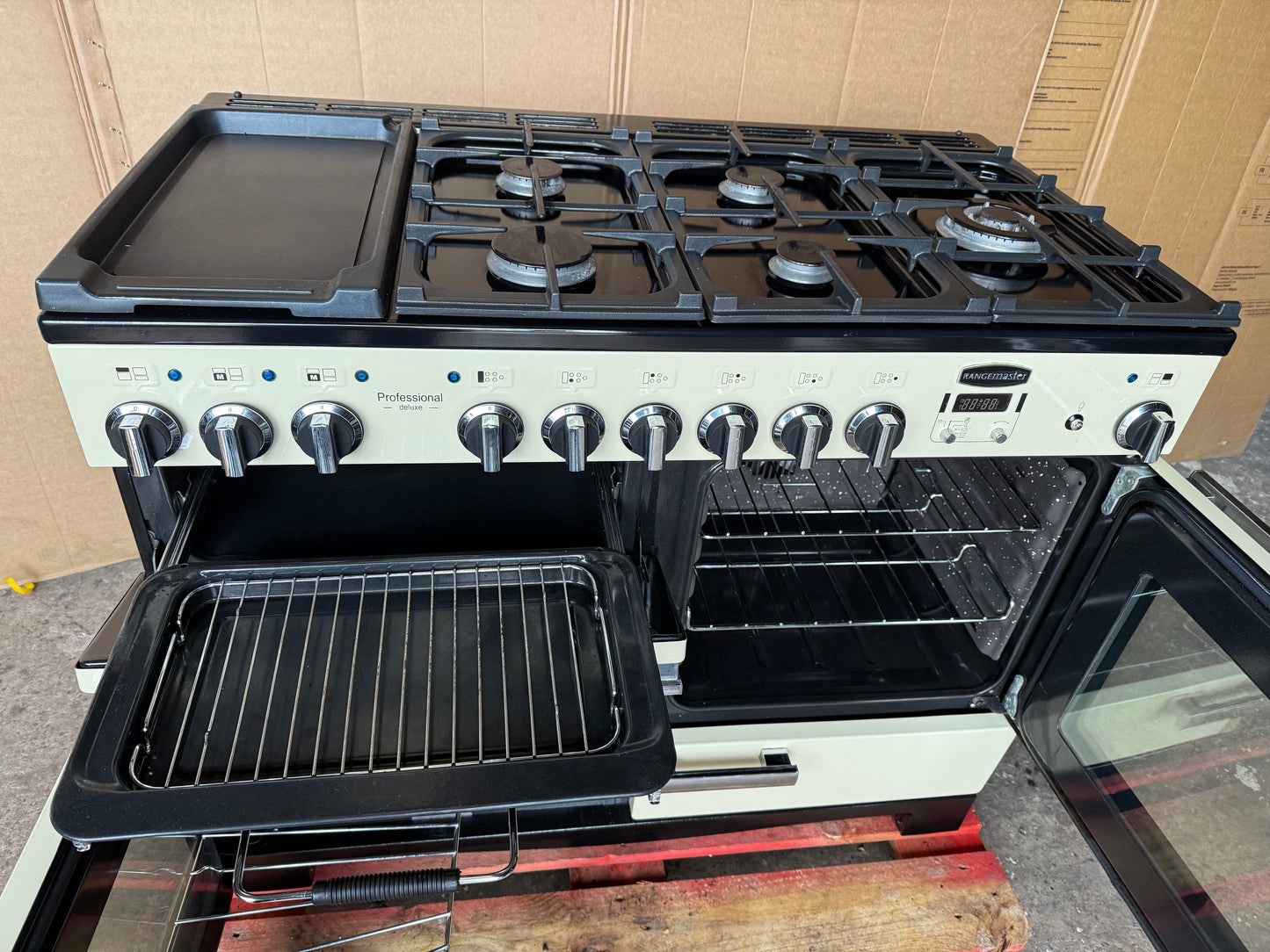 Rangemaster professional Deluxe 110 FSD Cream