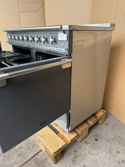 RANGEMASTER ELISE 110 INDUCTION SLATE WITH CHROME TRIM