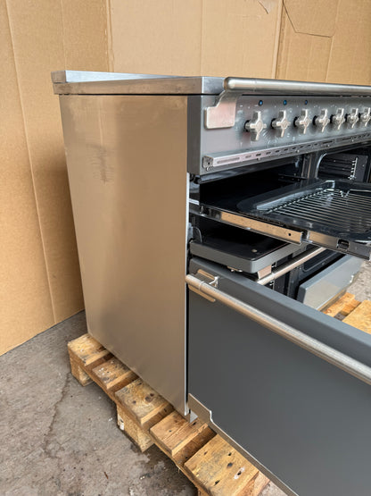 RANGEMASTER ELISE 110 INDUCTION SLATE WITH CHROME TRIM